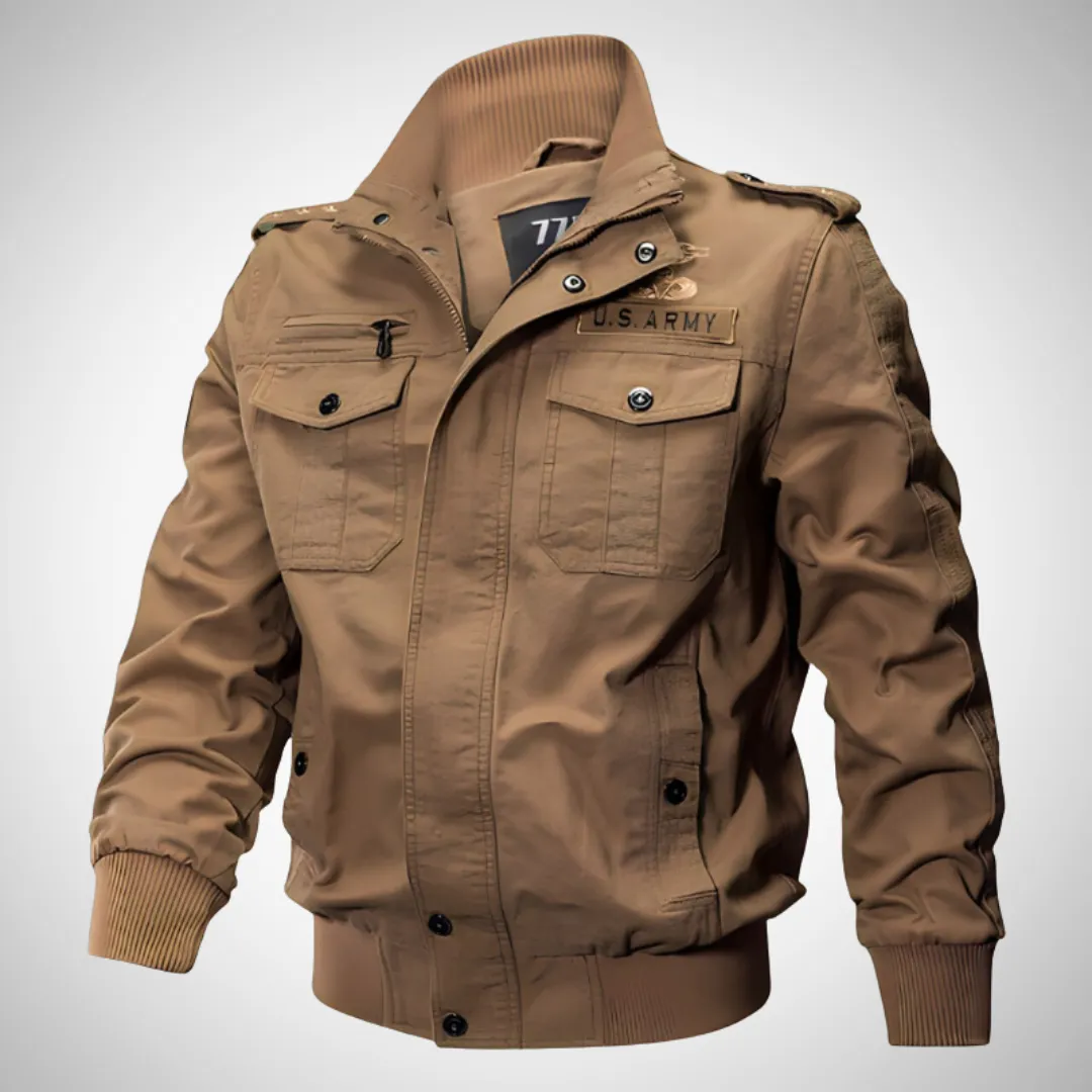 Asmund Varsity Bomber Jacket
