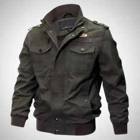 Asmund Varsity Bomber Jacket