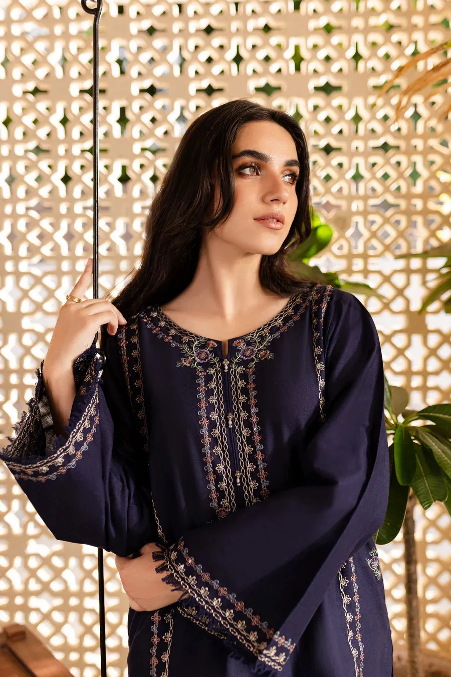 BlueBell 2Pc - Embroidered Lawn Dress
