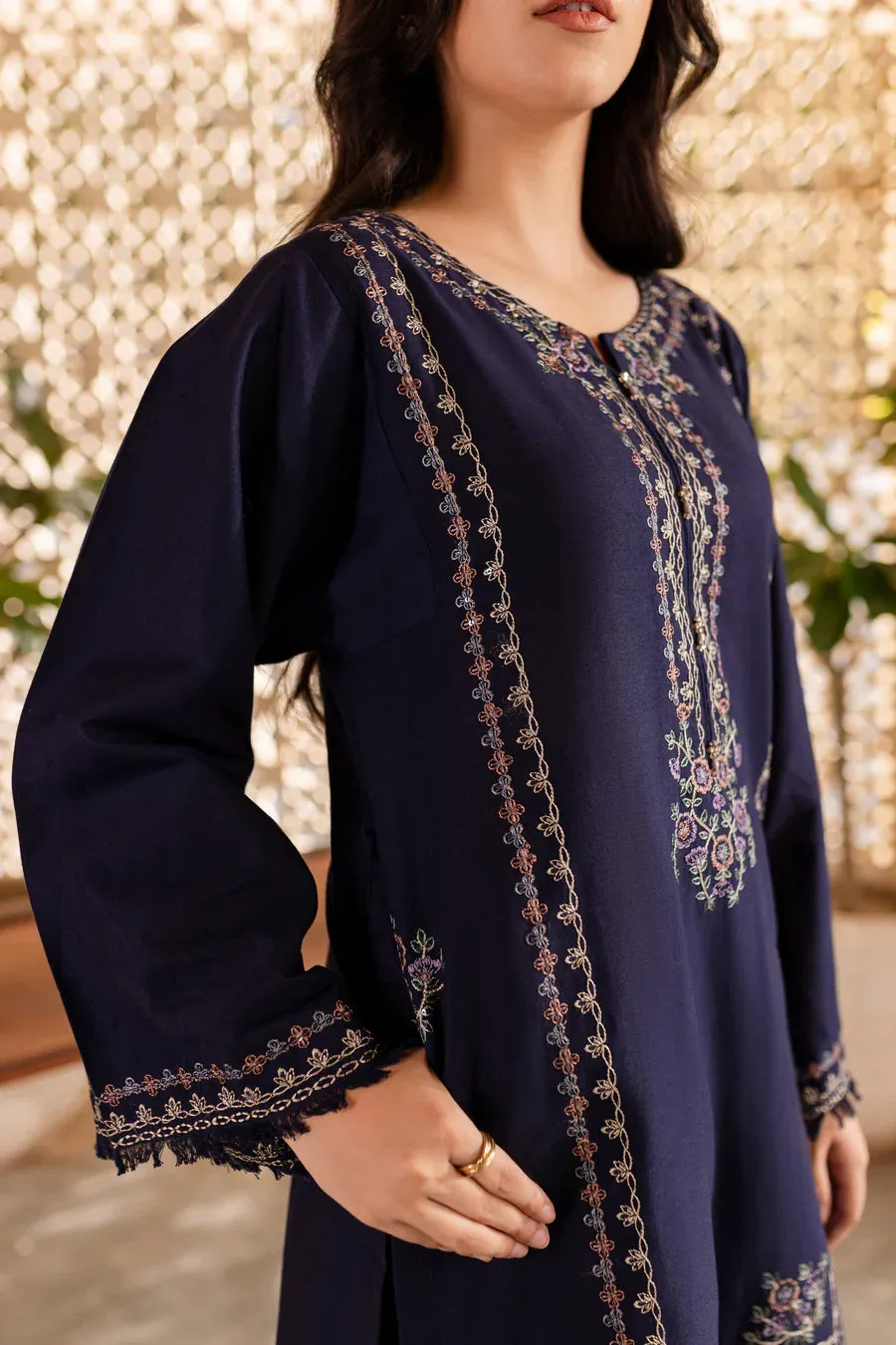 BlueBell 2Pc - Embroidered Lawn Dress
