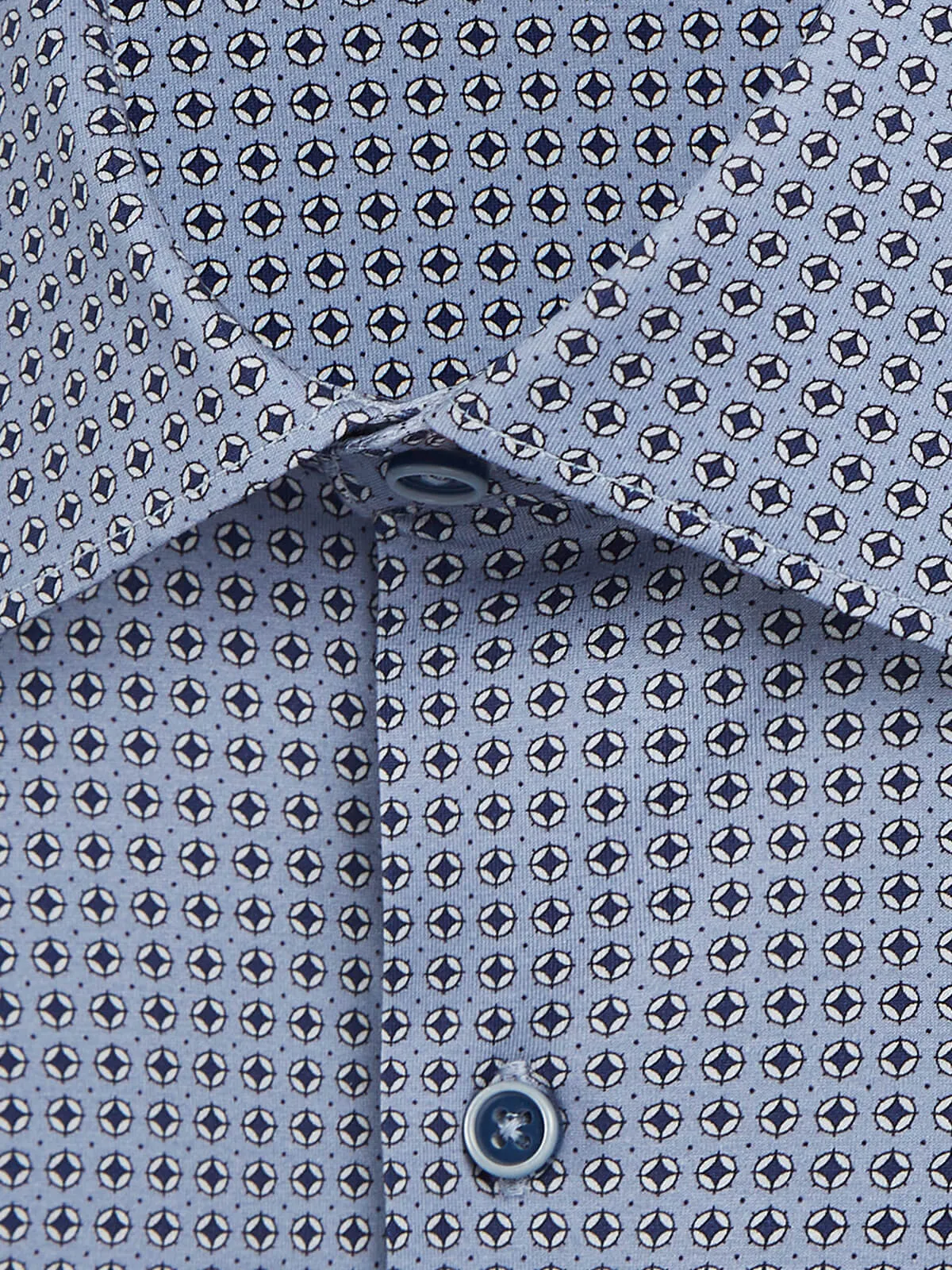 Bugatchi - Short Sleeve Shirt - OoohCotton Tech - 8 Way Stretch - Modern Fit - VF9259F40