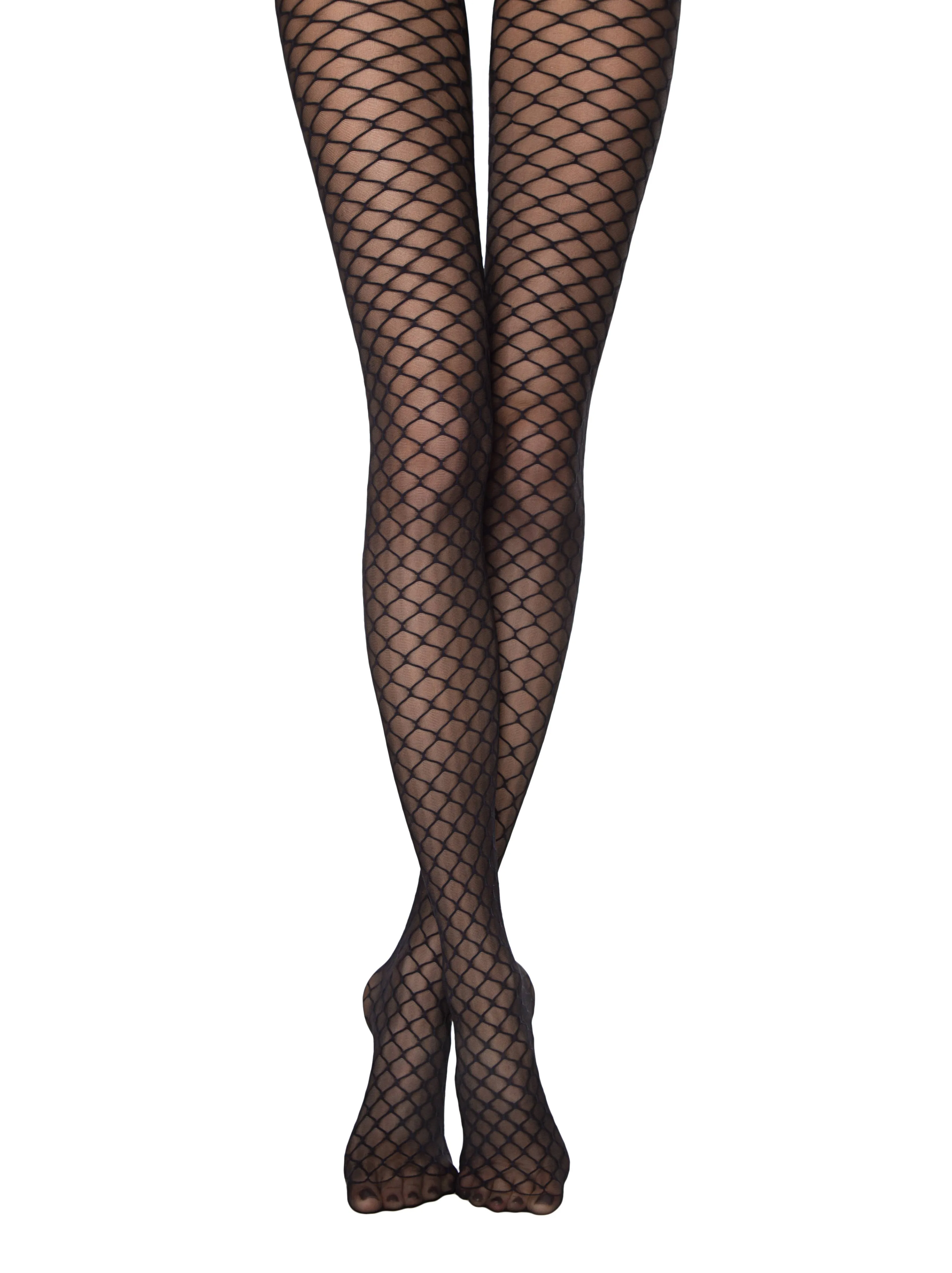 Conte Roxy 20 Den - Fantasy Women's Tights with a pattern of large rhombus (18С-12СП)