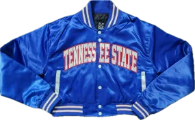 Crop Tennessee State  Bomber Jacket