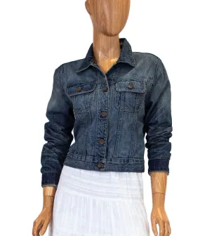 Cropped Denim Jacket