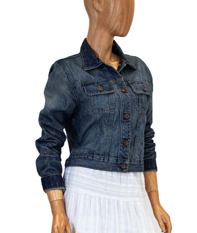 Cropped Denim Jacket