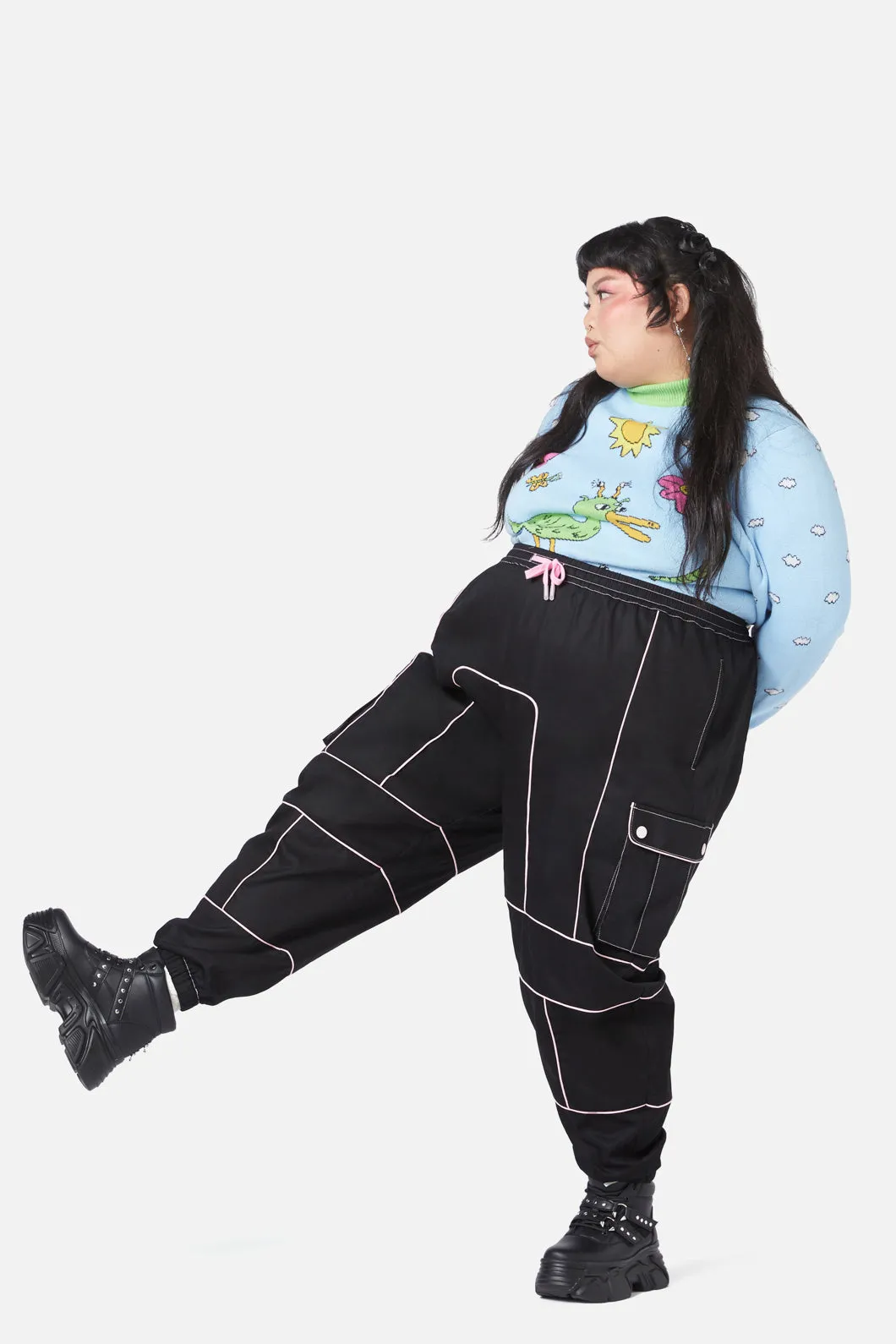Curve Bebe Cuffed Cargo