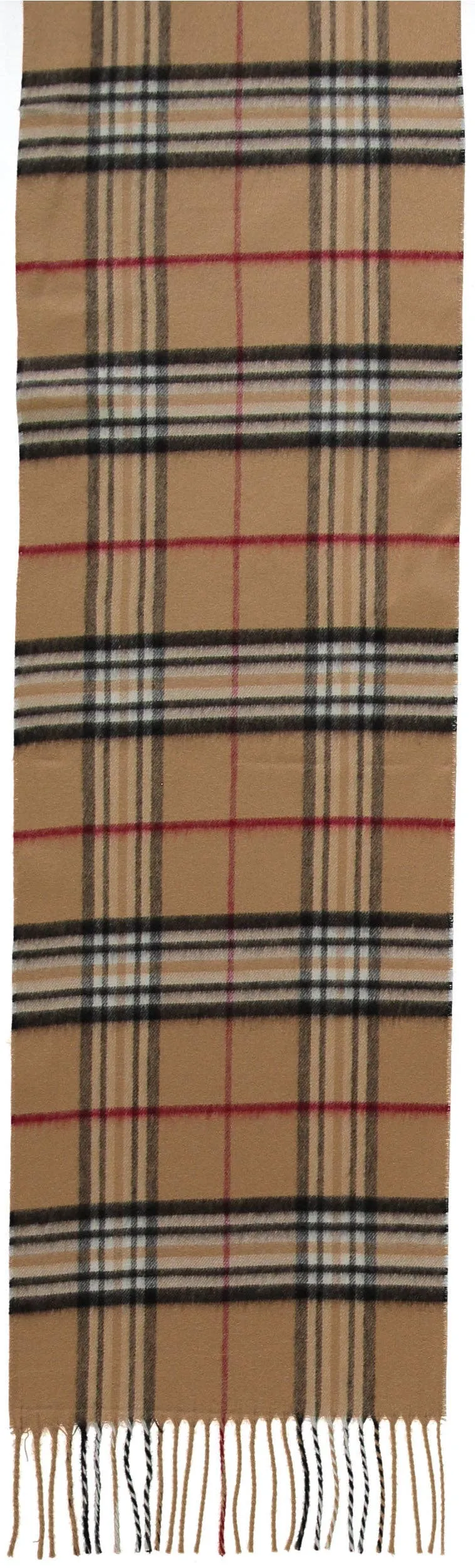 FRAAS - The Scarf Company - FRAAS Plaid Cashmink® Scarf: Off white
