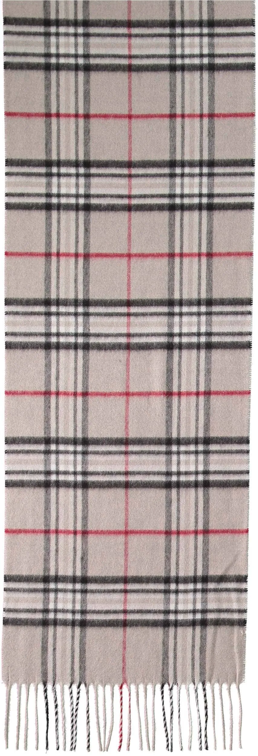 FRAAS - The Scarf Company - FRAAS Plaid Cashmink® Scarf: Off white