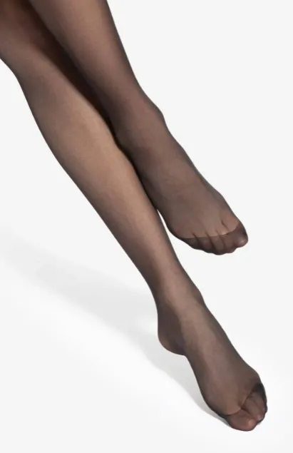 Gatta Classic Nero Black 15 Denier Tights | LAURA-BL