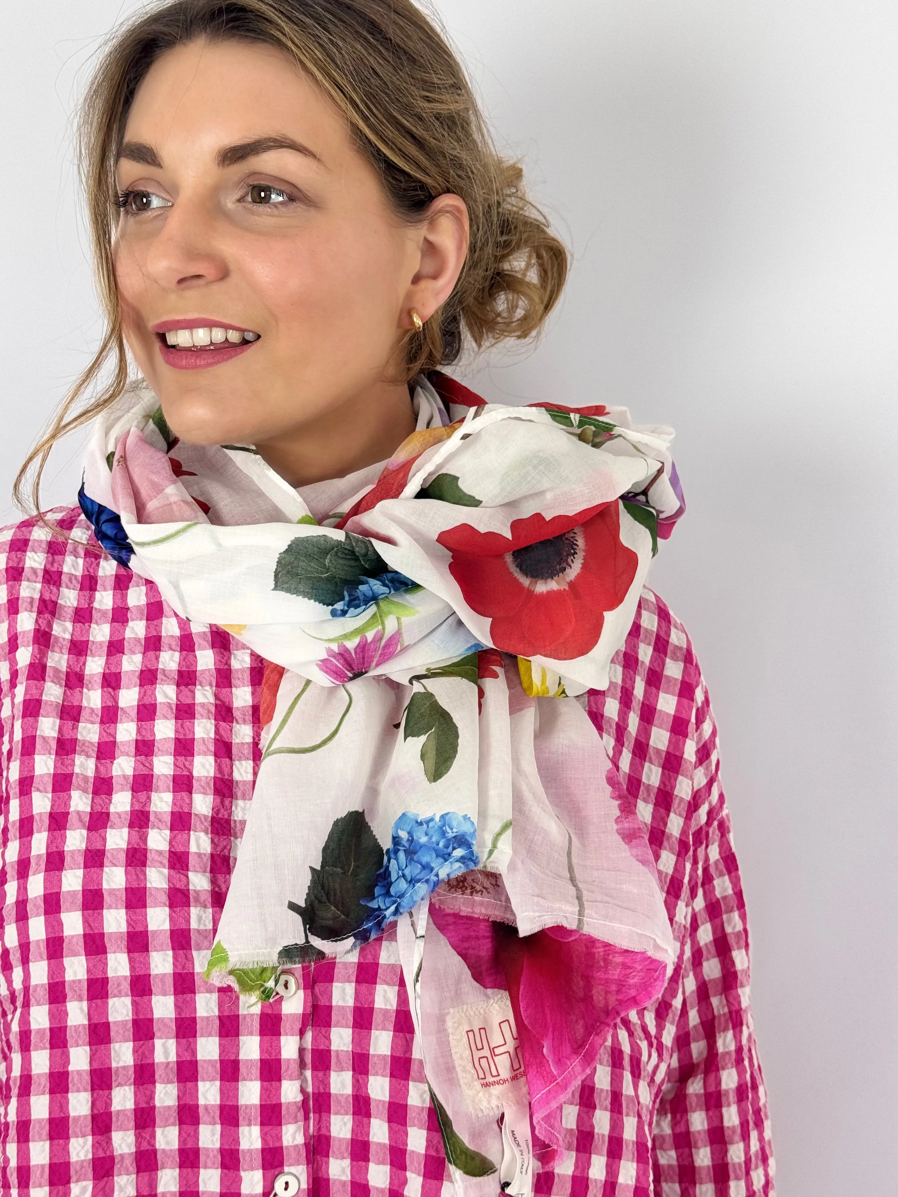 Hannoh Wessel Saskia Scarf Flowers
