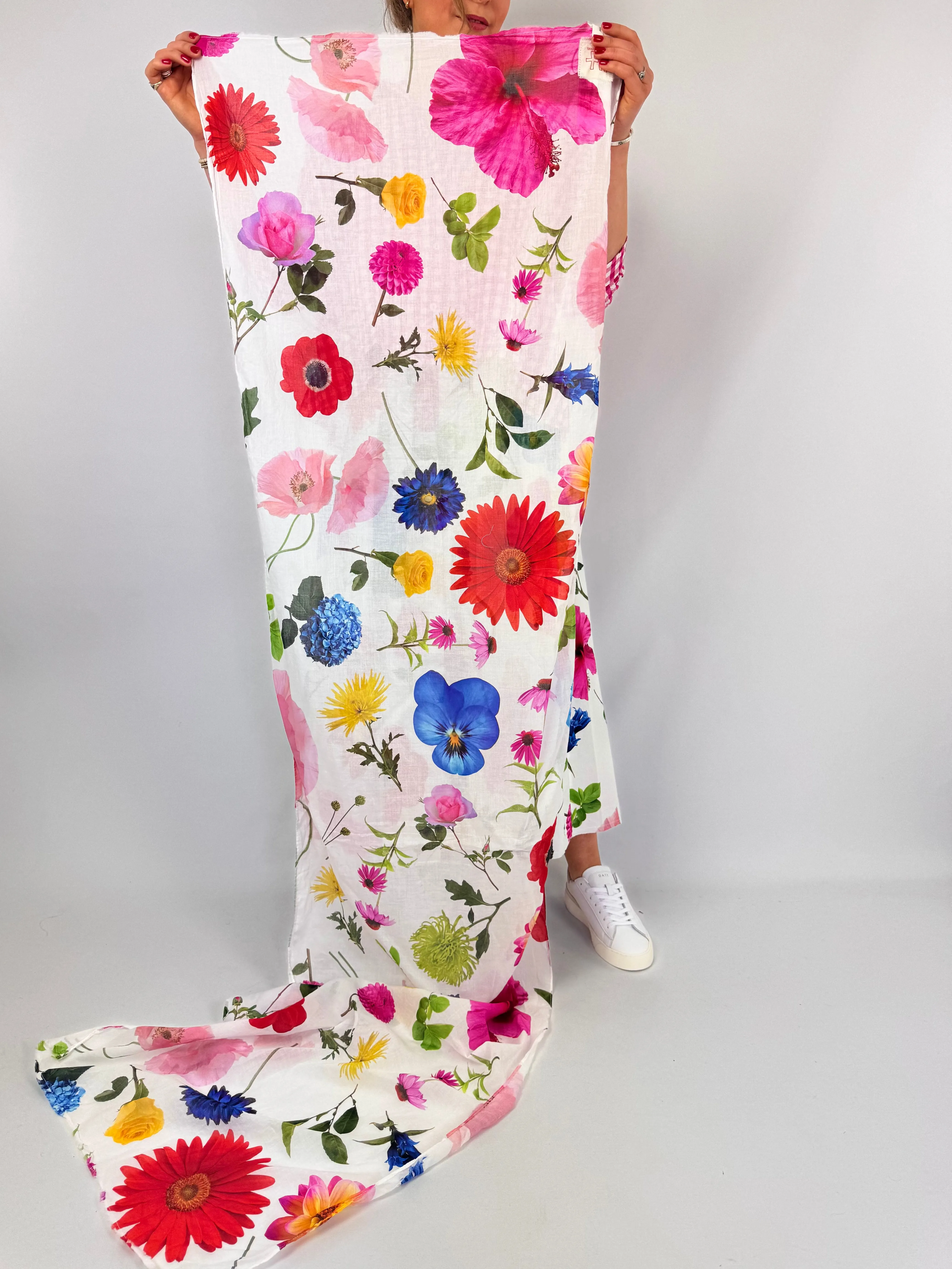 Hannoh Wessel Saskia Scarf Flowers