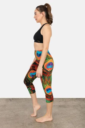 High Waist DBL Layered Cropped Yoga Pants