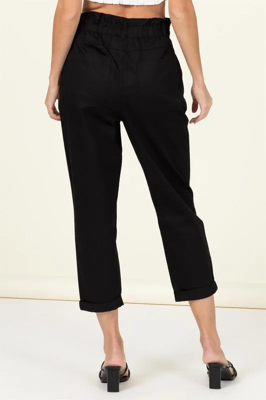 HYFVE- Paperbag Waist Pants
