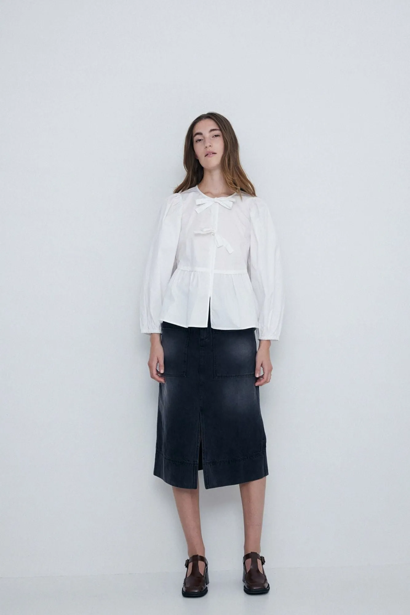 Ivy Denim Skirt