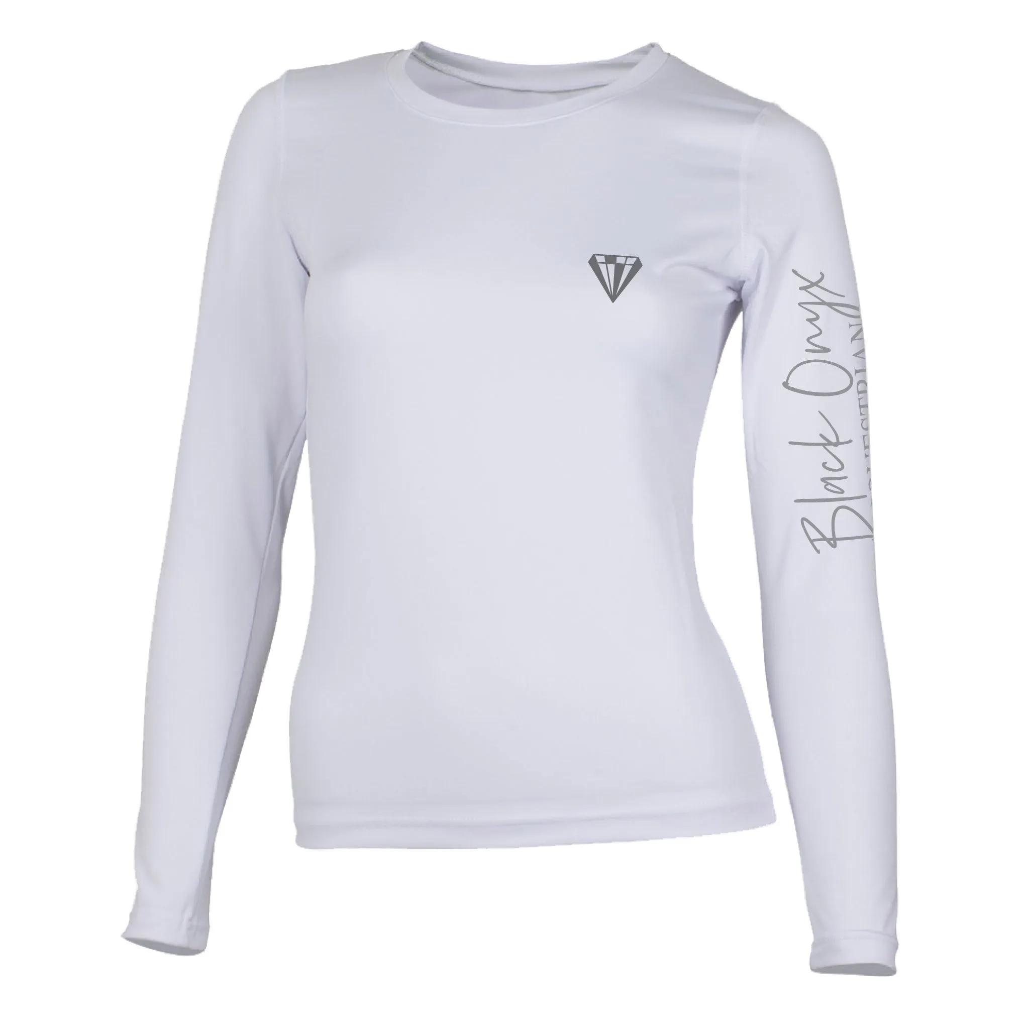 Ladies Crew Base Layer - White