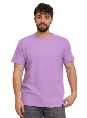 Lavender Squares Round T-Shirt