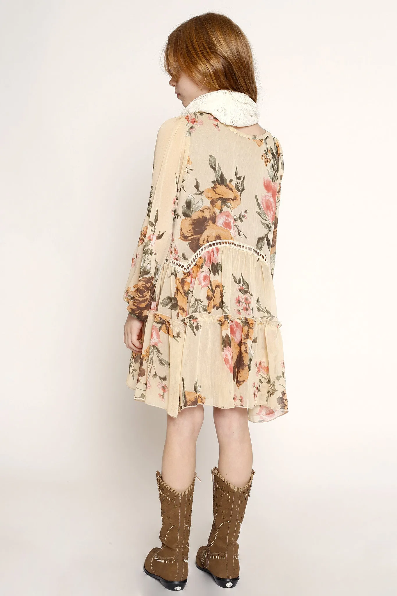 L/S Peasant Dress (R28308)
