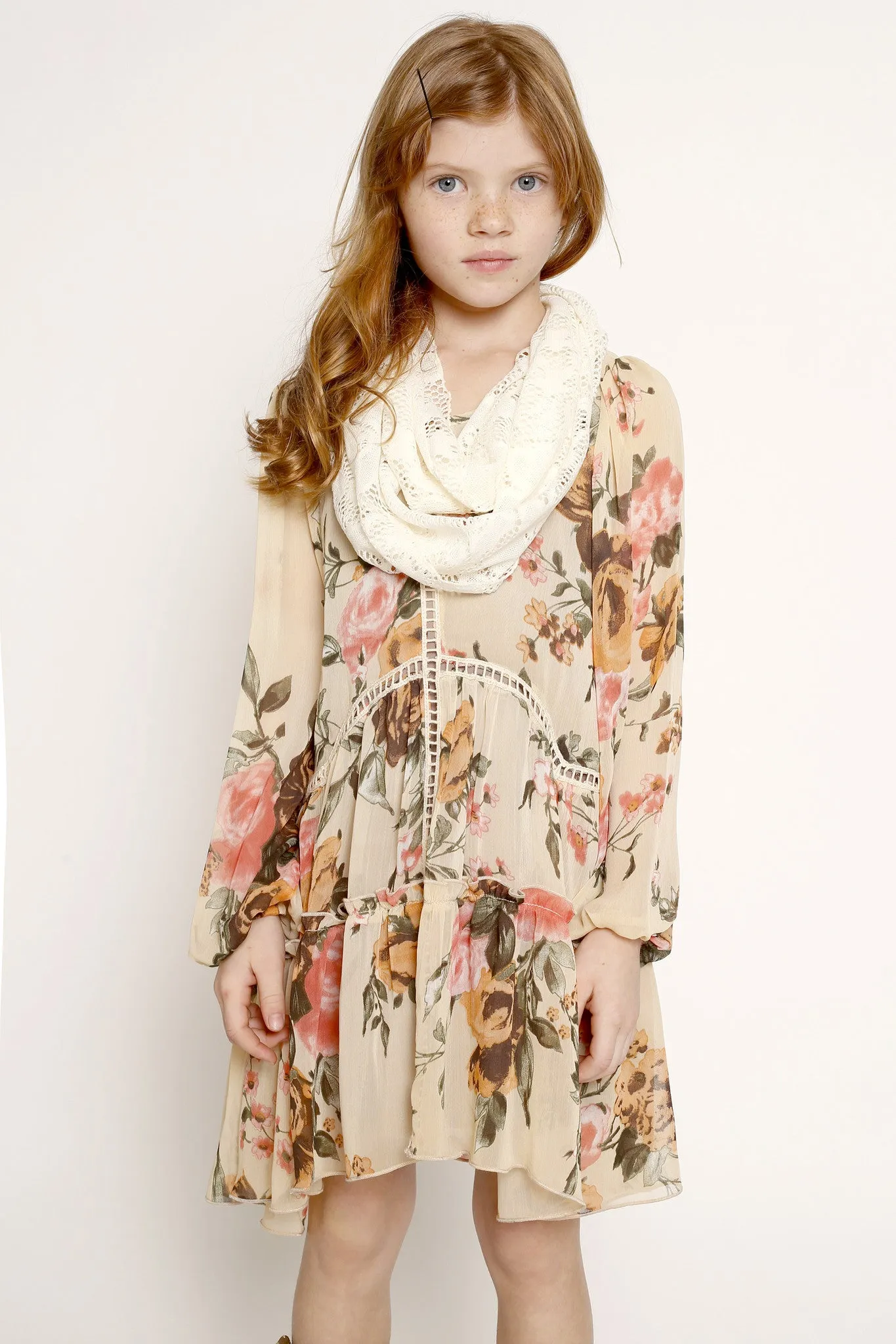 L/S Peasant Dress (R28308)