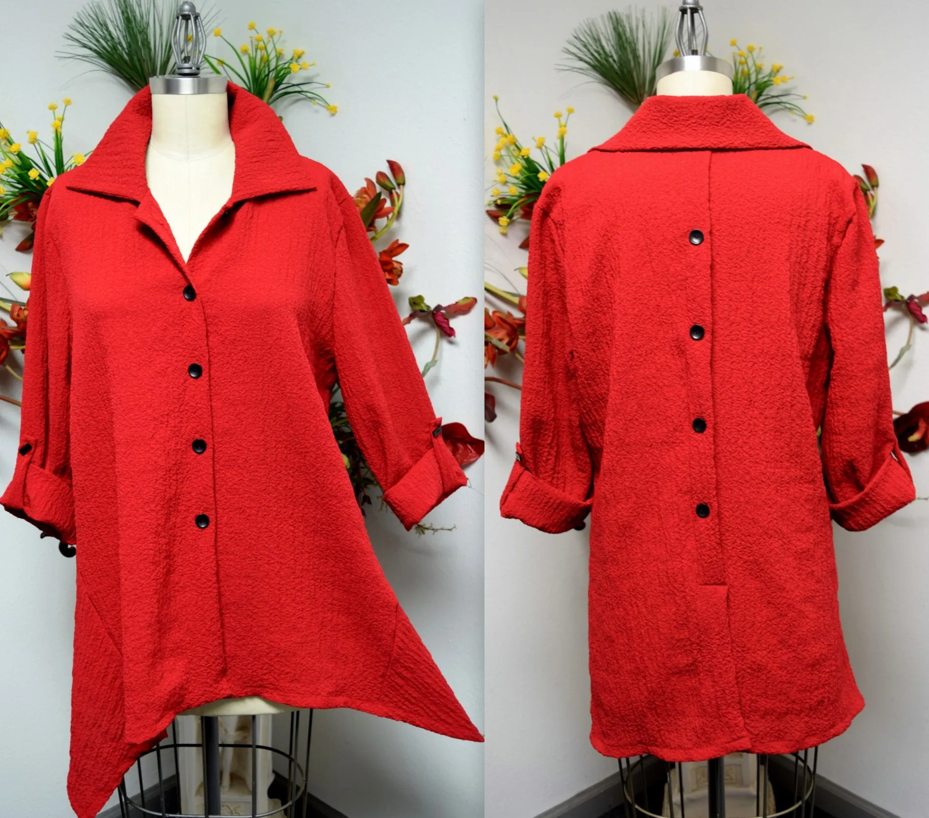 Made in US Artsy Blouse, Must Have Blouse, High End Blouse, Designer Blouse, Plus Size clothing, Plus Size Blouse, S,M,L,XL,1XL,2XL,3XL. Limited Quantity