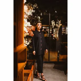 Manahils - Lady Bird Black Co-Ord Set