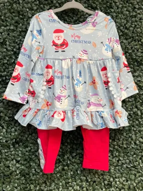 Merry Christmas Girls Outfit
