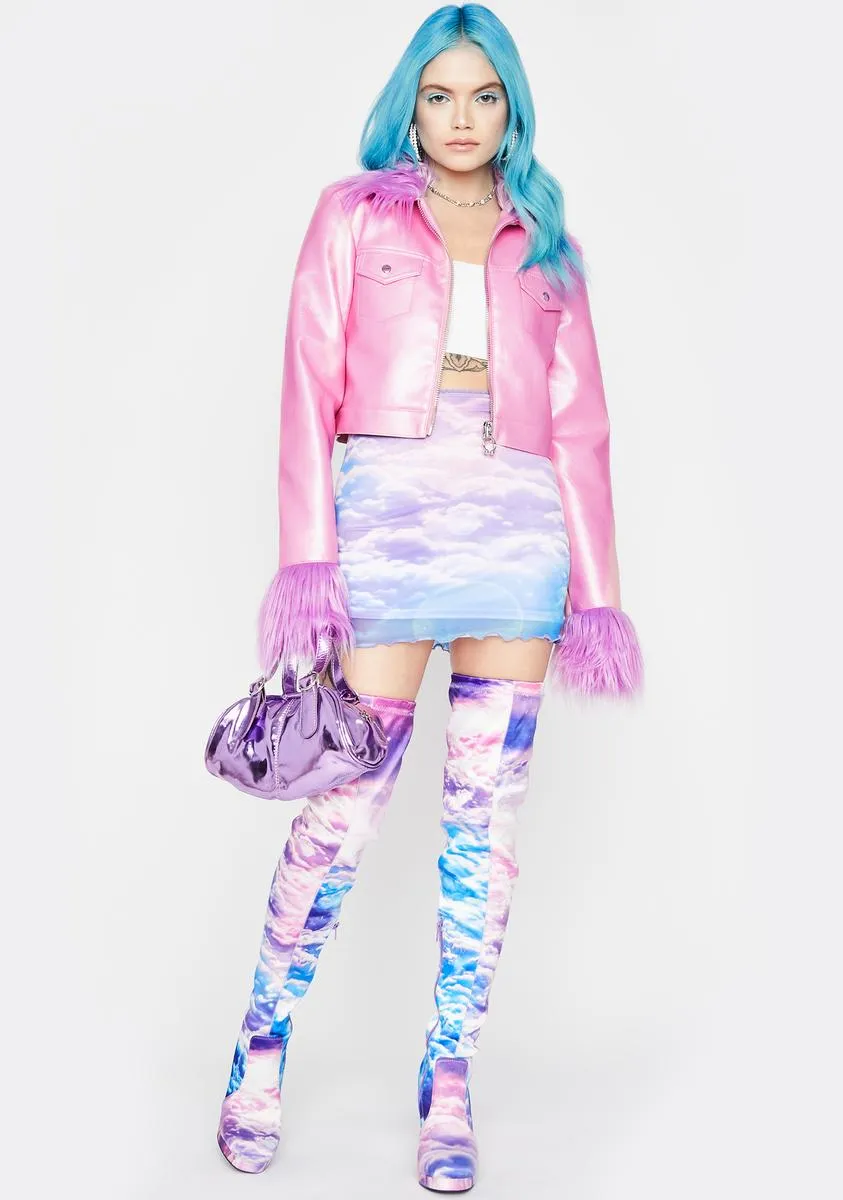 Met Your Match Crop Jacket