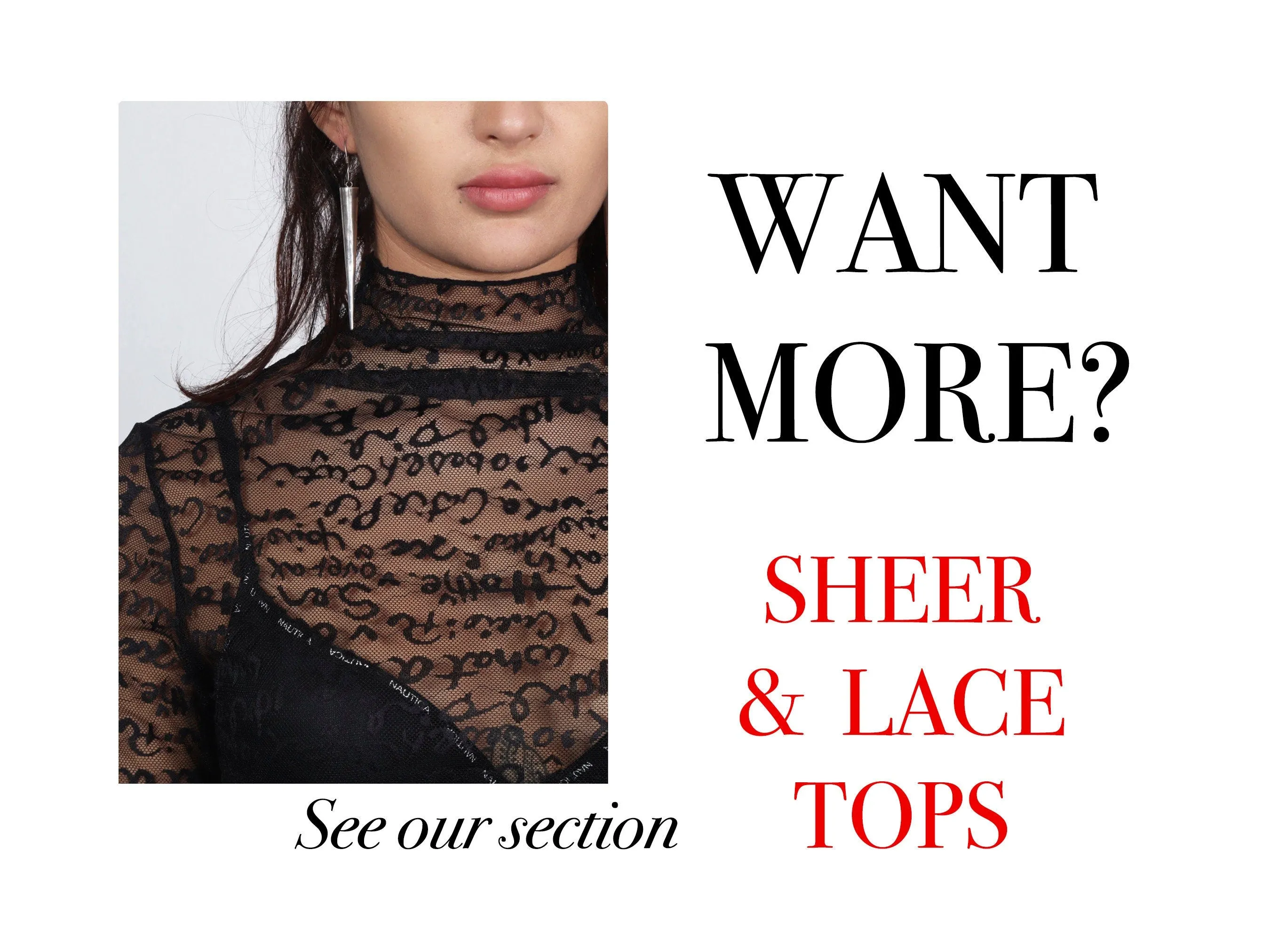 Nude Sheer Diamond Weave Mock Neck Top