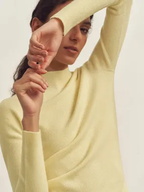 Seamless Lightweight Washable Wool Knit Base Layer Top