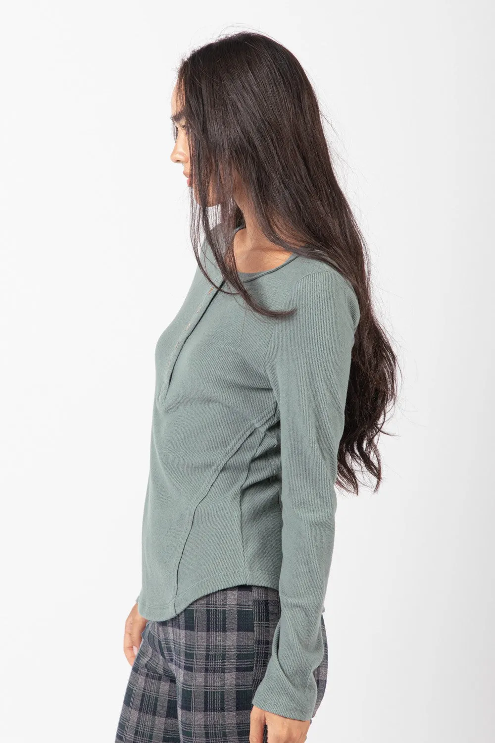Soft Ocean Henley Top