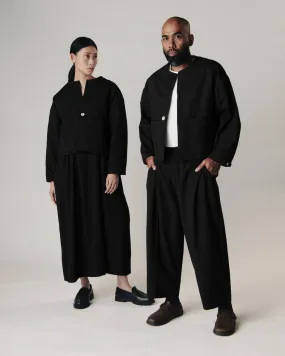 Unisex: The Cropped Jacket (Black)