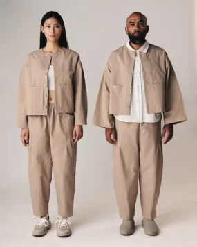 Unisex: The Cropped Jacket (Khaki)