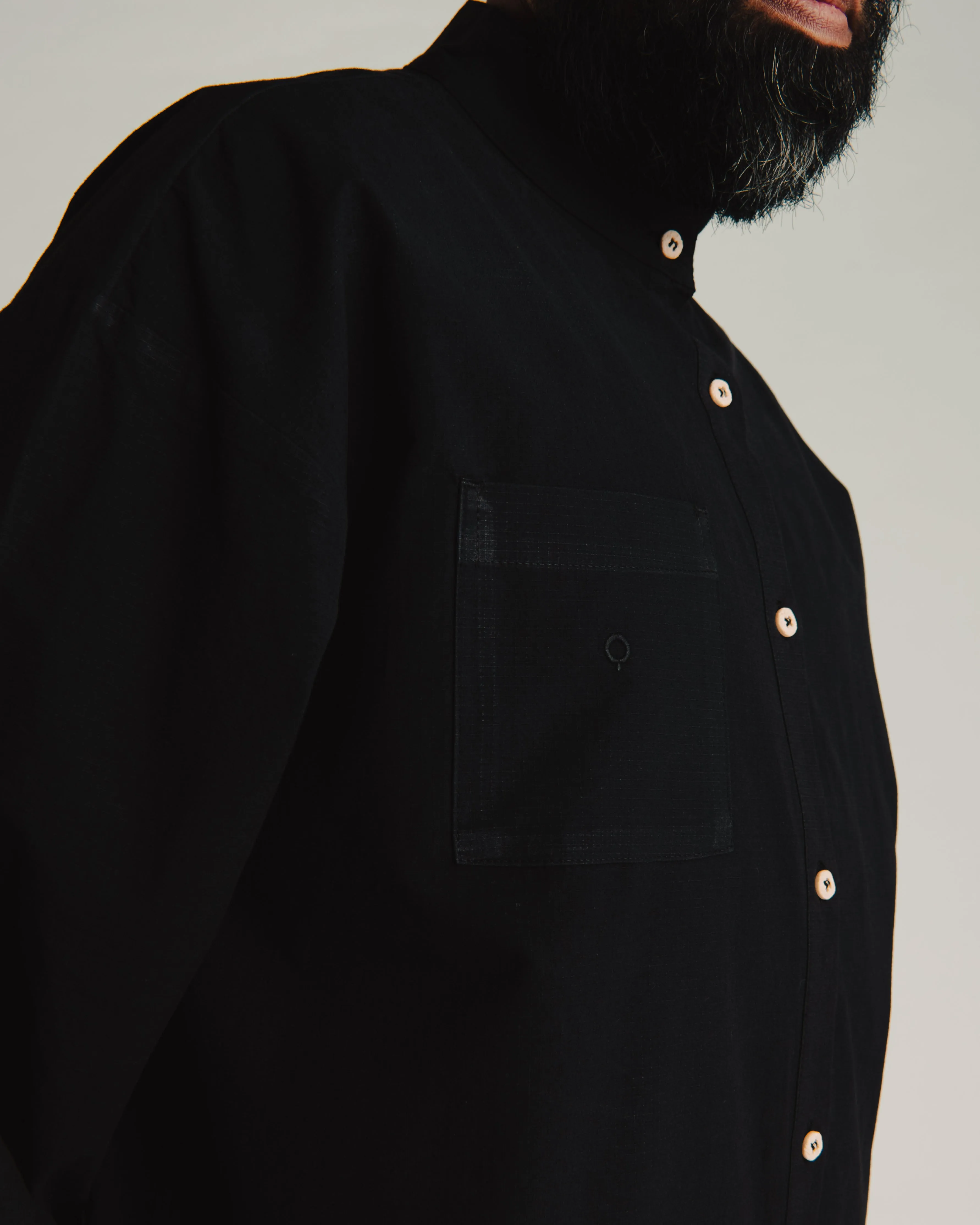 Unisex: The Oversized Shirt (Black)