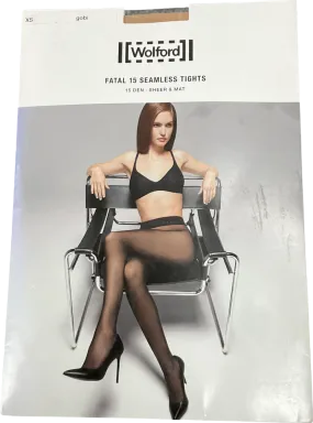 Wolford Nude Fatal 15 Seamless Tights UK XS