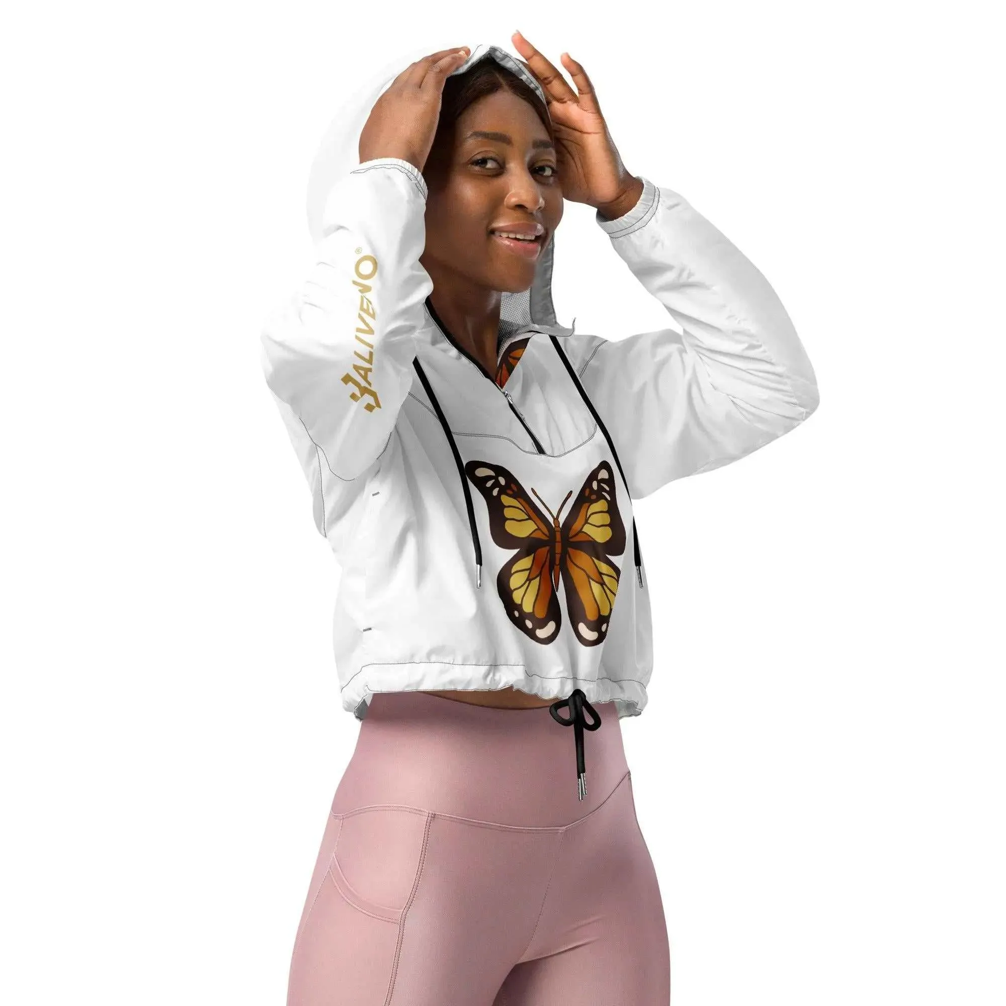 Women’s cropped windbreaker