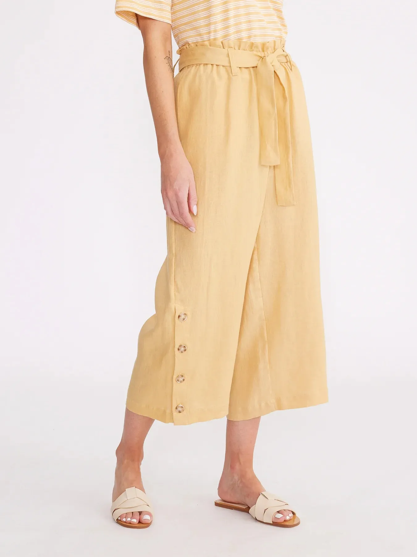 Yarra Trail Button Up Culotte