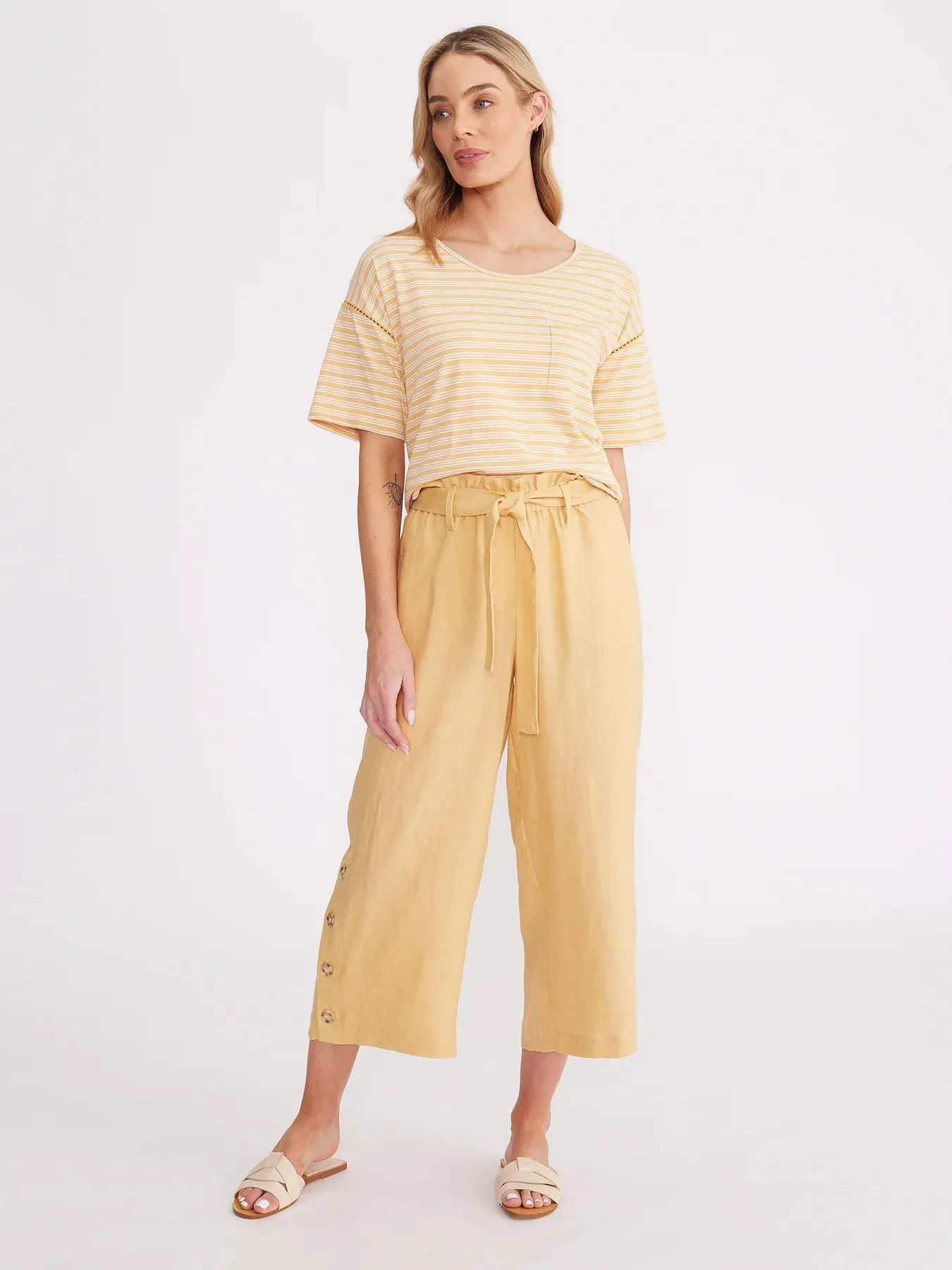 Yarra Trail Button Up Culotte