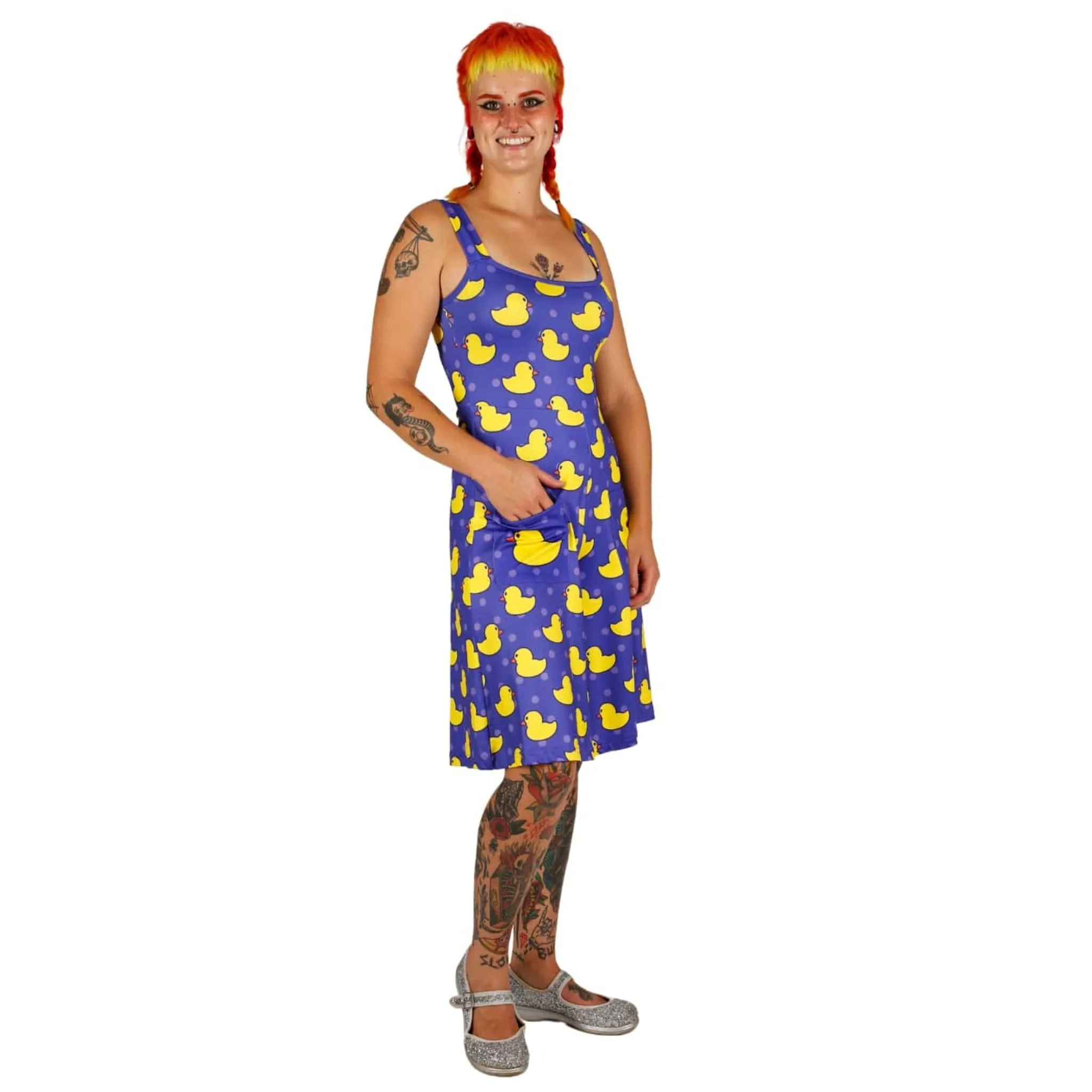 Yellow Ducky Romper
