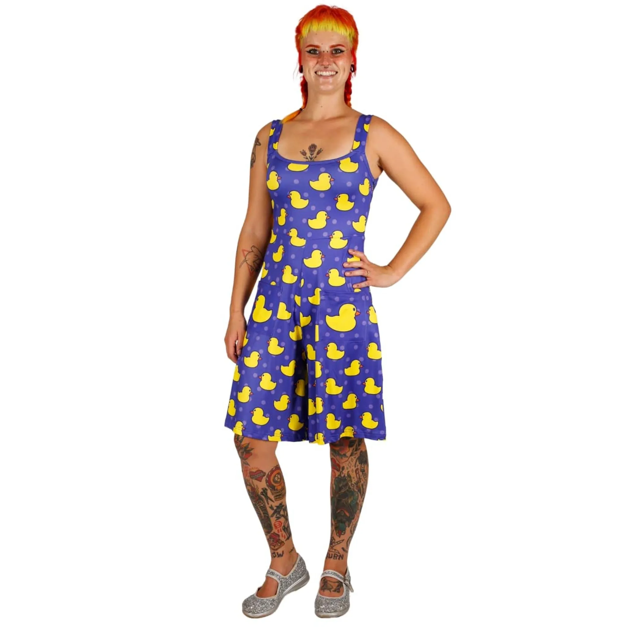 Yellow Ducky Romper