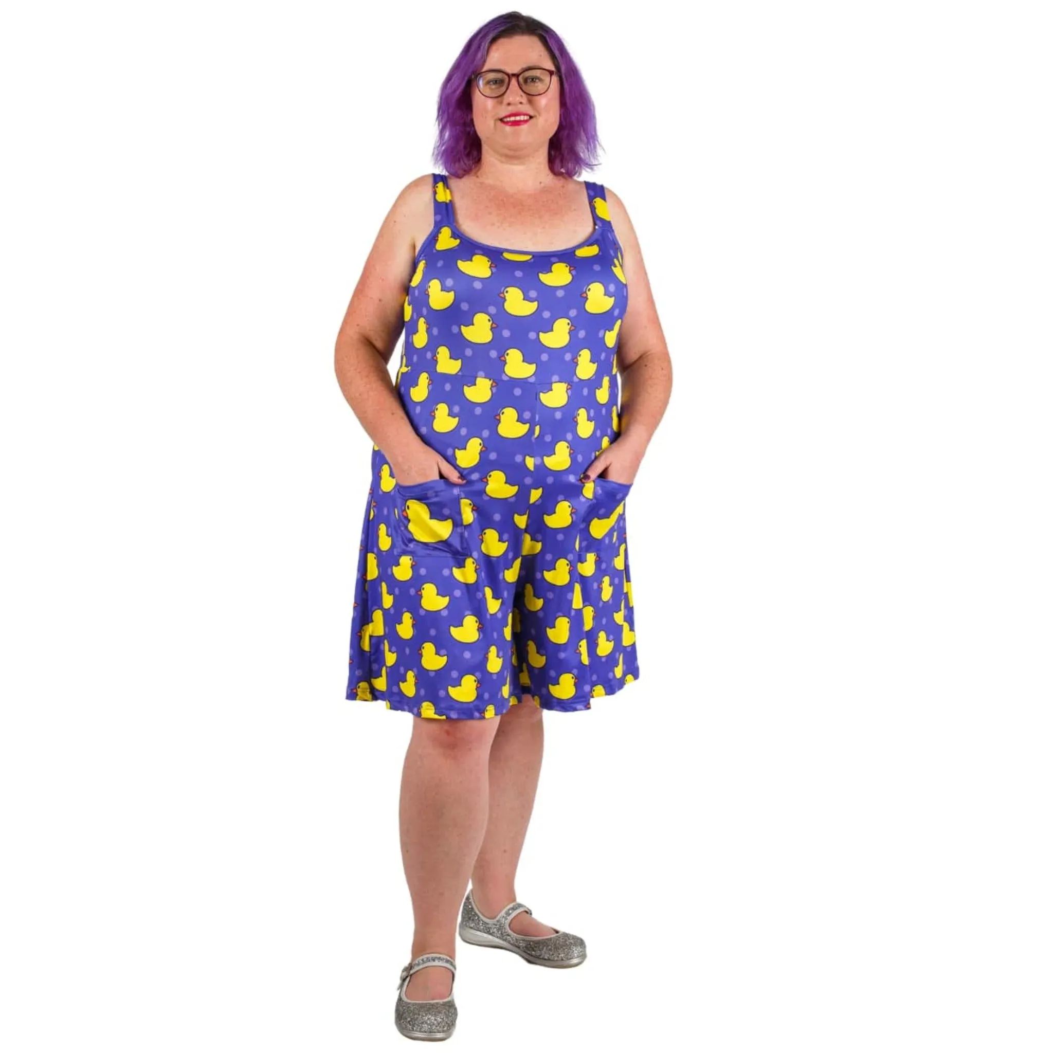Yellow Ducky Romper