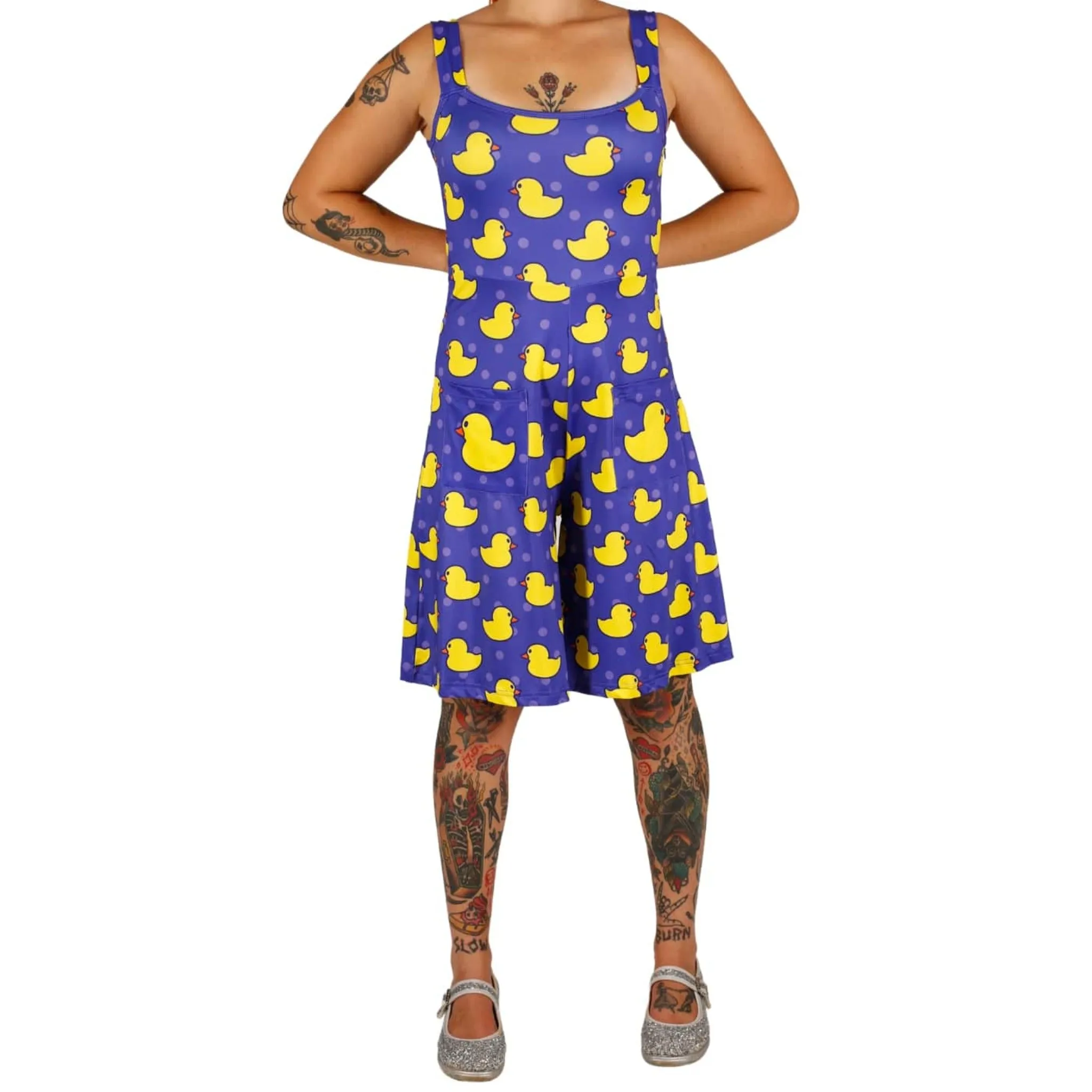 Yellow Ducky Romper